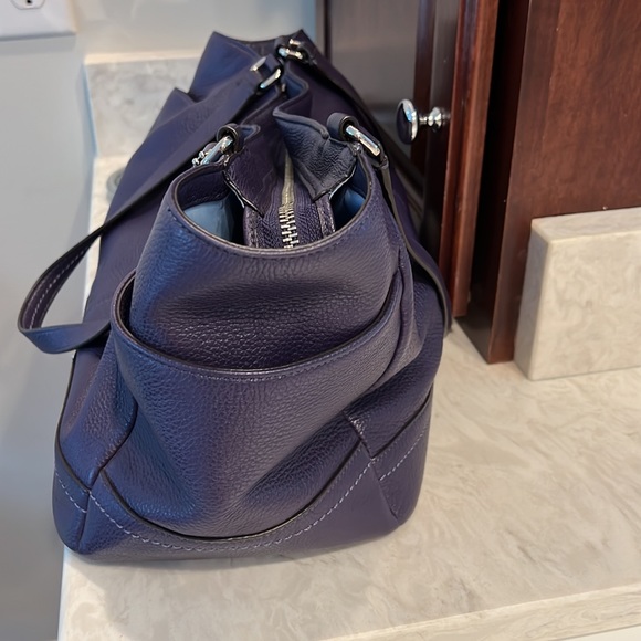 Coach Purple/blue tote - Picture 6 of 12